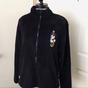🔺SOLD🔺Disney Minnie Mouse Fleece Zip Jacket (L)